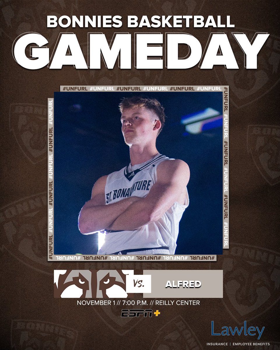 BonniesMBB's tweet photo. It may not officially count, but it's still officially our first game day of '23-24 so get hype 😃

🆚 | #Bonnies vs. Alfred
📌 | The RC
🕖 | 7:00 p.m.
📺 | ESPN+
📻 | Bonnies Online Network
💻 | https://t.co/LWd8ZPBi3R
🎧 | https://t.co/NFWnssseel

#Unfurl https://t.co/eLiRpHoZ6v