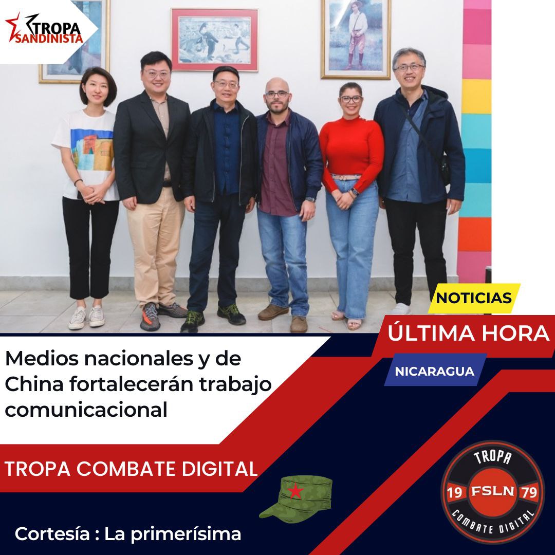 #FSLNVencimosVenceremos 
#TropaSandinista
La comunicación es esencial para la humanidad