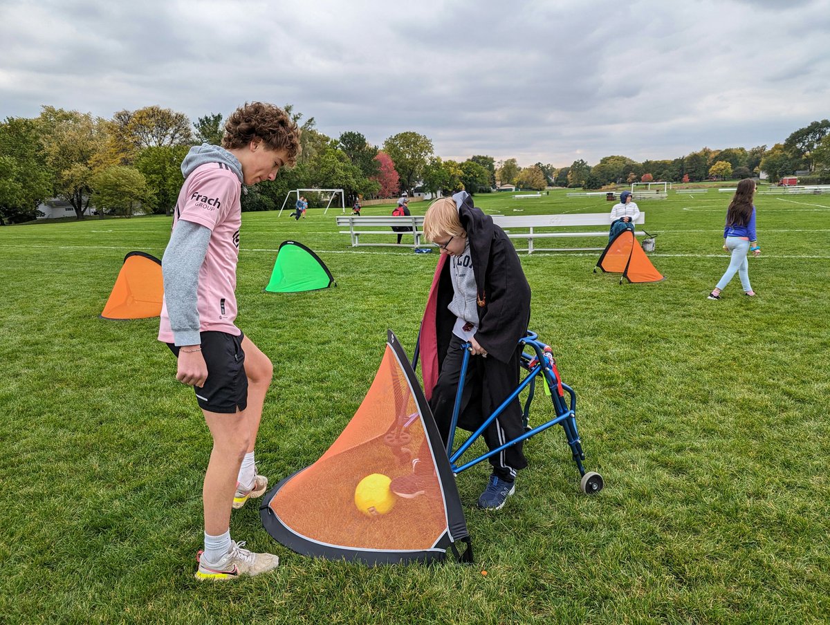 SAATOPSoccer's tweet photo. We wrapped our last fall practices with some Halloween fun. Thank you to the families and Buddies who came out this season to support our SAA TOPSoccer Red Birds(23/24 team name). 

Information about our winter practices, VolleyBuddy Clinic and other events, coming soon.♥️⚽ https://t.co/dOVK1F2xJI