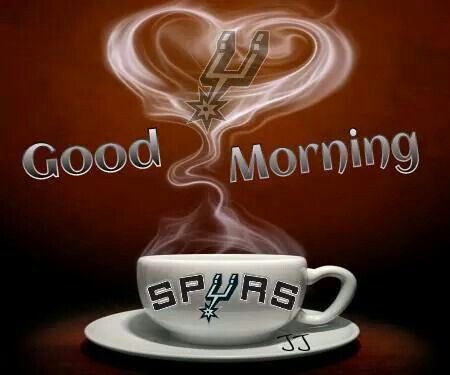 Spurs_Texano's tweet photo. Good morning Spurs family 🌅

#PorVida https://t.co/XR7lG0PImF