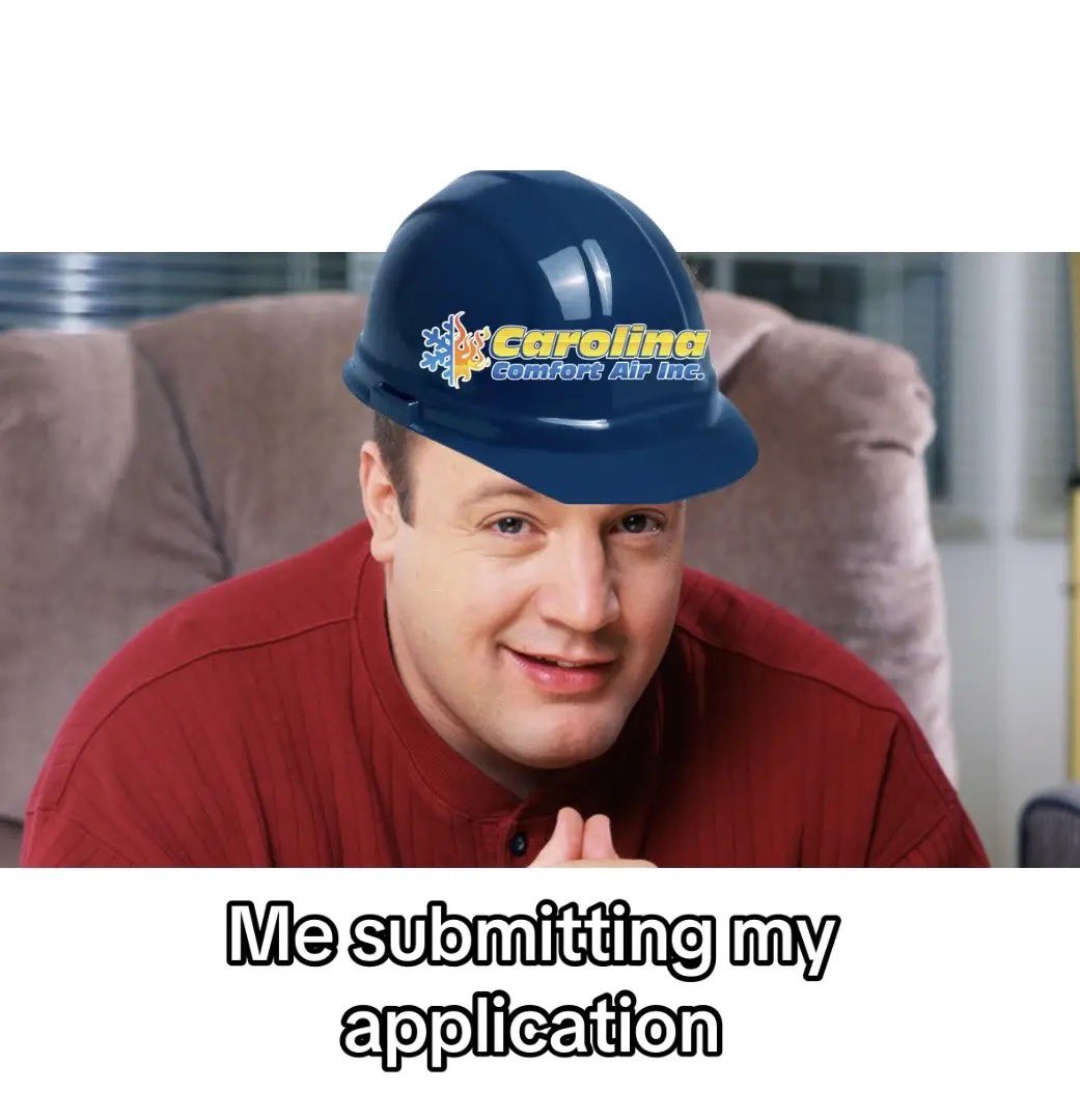 CCA_HVAC's tweet photo. We are hiring! On the lookout for experienced service techs and start up techs😎 Apply on our website from the link in the bio or send your resume to recruiting@carolinacomfortair.com #HVAC #kevinjames #werehiring #CCA #servicetech https://t.co/uvEX9HMMg8