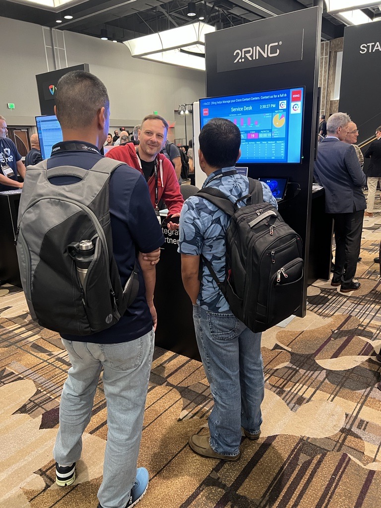 2RingCX's tweet photo. Thank you, #WebexOne attendees, for making this year's event a success! π If you couldn't make it, don't worry β you can still reach out to us for a demo of our #Dashboards & #Wallboards. Thanks for being a part of our journey! #WxCC https://t.co/yGrVmH5PJJ #CX #CCTR #UCOMS https://t.co/xBiBQTIHT2