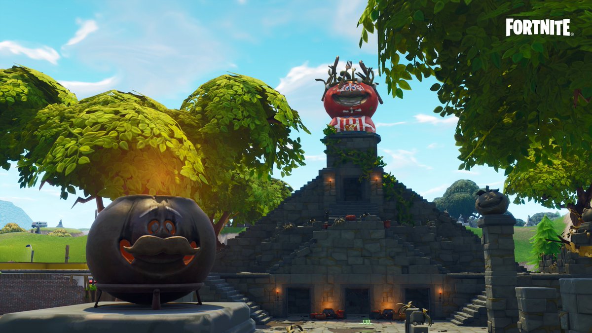 FortniteBR's tweet photo. Confirmed #FortniteOG locations (so far):

• Pleasant Park
• Haunted Hills
• Junk Junction
• Lazy Links
• Risky Reels
• Loot Lake
• Tomato Temple
• Wailing Woods
• Dusty Divot
• Lonely Lodge
• Snobby Shores
• Greasy Grove
• Retail Row
• Tilted Towers
• Salty Springs
• Shifty Shafts
• Frosty Flights
• Flush Factory
• Lucky Landing
• Fatal Fields
• Paradise Palms
