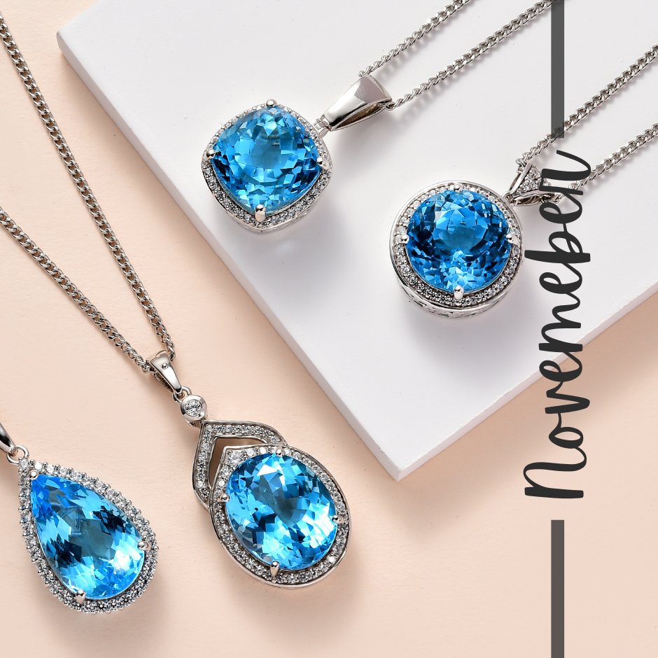 🍂 November's here, and you know what that means—Topaz galore! 💎 This gemstone isn't just stunning; it's said to bring warmth and fortune to those who wear it. So why not add a little Topaz sparkle to your November? 🌟 #NovemberGemstone #TopazLove