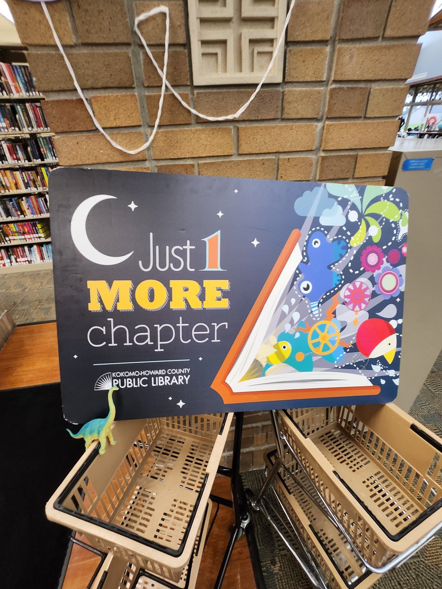 It's officially #Dinovember, and this little brachiosaurus couldn't wait to get his first library card! Who knew dinos love to read?