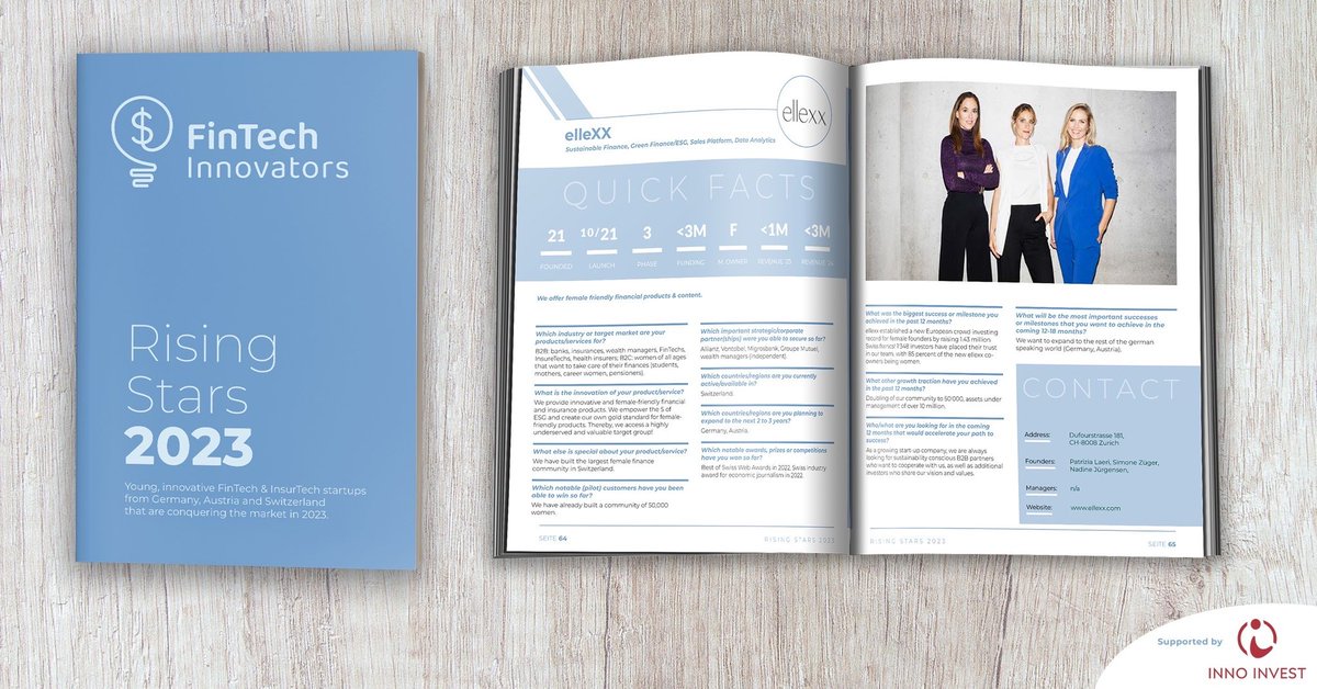 🔥NEWS: Wir sind stolz, dass wir dieses Jahr erneut zu den heissesten Fintechs im DACH-Raum gehören! 💫
Den Report gibt's hier: fintech-i.com/sr23 #fintech #startup