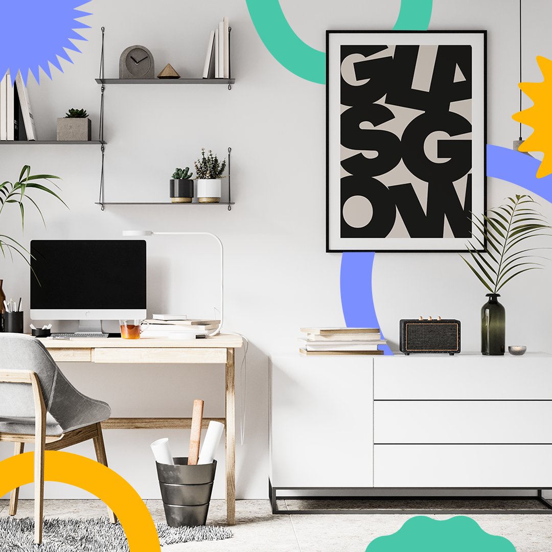 Lots of the orders I get for my Glasgow themed art are from people buying them as a gift, to remind someone of home wherever they are in the world. Warms my wee heart every time!
milkandone.etsy.com/uk/listing/116…