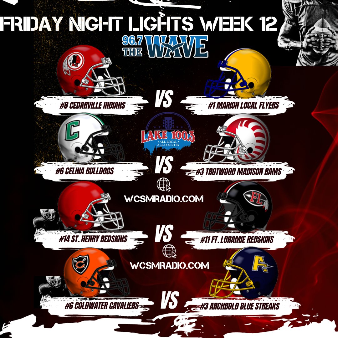 WCSMRadio's tweet image. Another action packed sports week on YOUR WCSM Radio Family of Networks!
📻:96.7/100.3
⌨️:wcsmradio.com
🎙️&quot;Alexa, Play 96.7 The Wave on TuneIn&quot;
#localsports #localcoverage #localradio