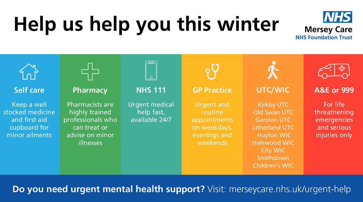 Mersey_Care's tweet photo. We've improved our #HelpUsHelpYou webpage 💙

The page is a one-stop shop with tips and advice about looking after our physical and #MentalHealth during the winter months. Aiming to ease pressure on hospital A&amp;E departments and demand for inpatient beds.

https://t.co/Vc4nmg6dU8 https://t.co/UfQJDMIyI5