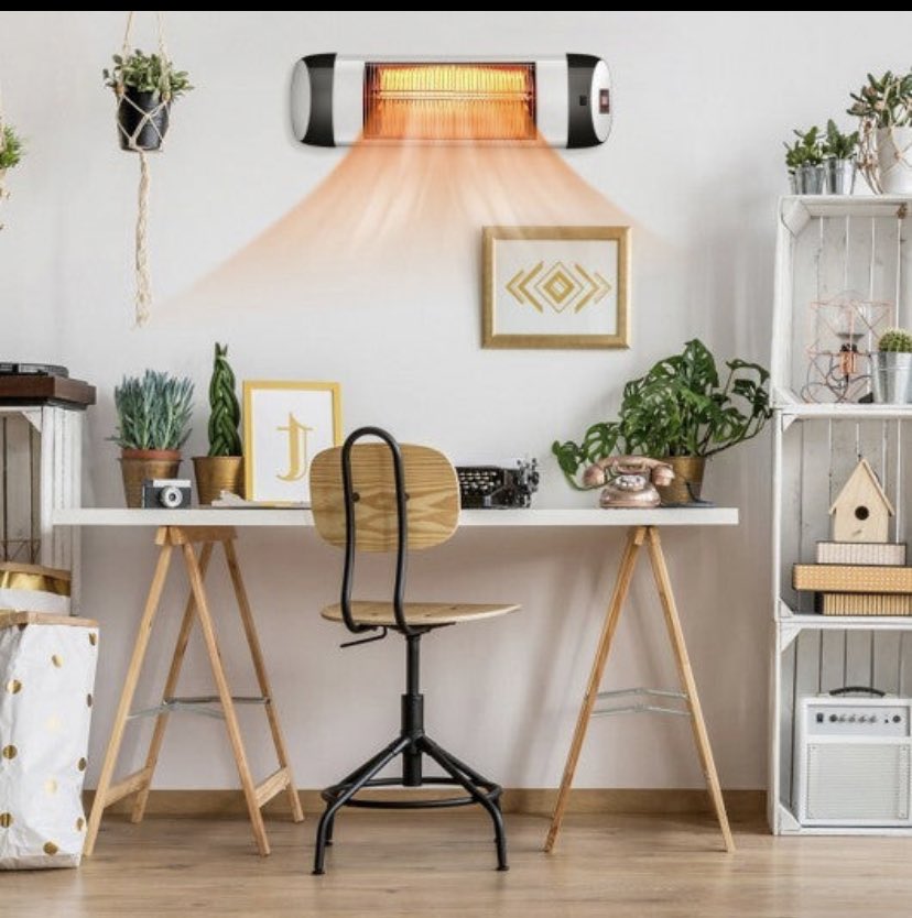 KingdomShoppe's tweet photo. Stay warm with this 1500W Wall-MountedElectric Heater with Remote Control. Enhance your Kingdom. Buy https://t.co/qUkCqCJFYx. #kingdomshoppe #hearers #electricheaters #home #HomeSweetHome https://t.co/Tb049nUY2g