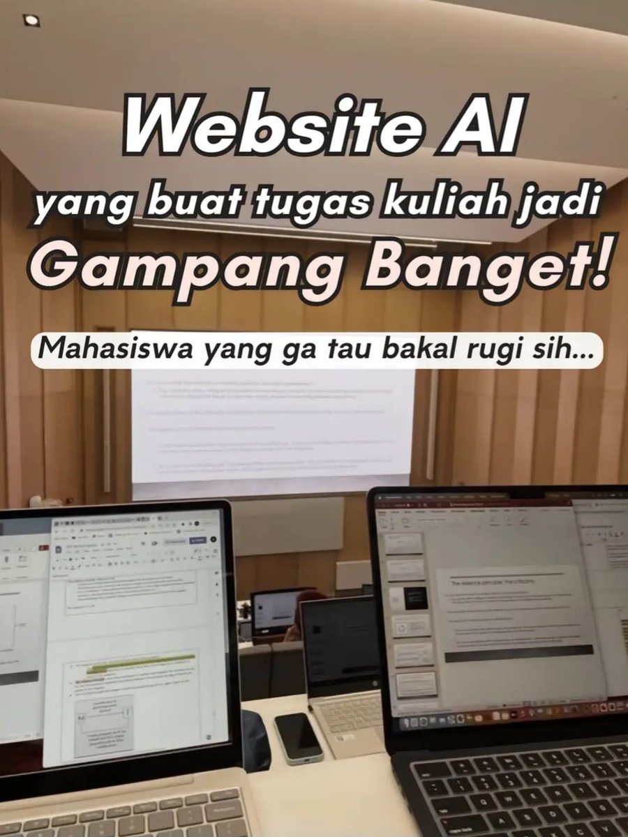 website Al yg bikin pekerjaan jauh lebih mudah &amp; lancar !!

• save aja dulu siapa tau berguna! •
— a thread