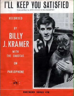 espofootball's tweet photo. #OTD Nov1,1963 #BillyJKramer with the Dakotas release "I'll Keep You Satisfied" written mostly by Paul McCartney; credited to Lennon-McCartney. Billy J Kramer with the Dakotas will peak at #28 in the UK Dec28 &amp; #30 in the US Aug22,1964 https://t.co/58PCxtLdFg