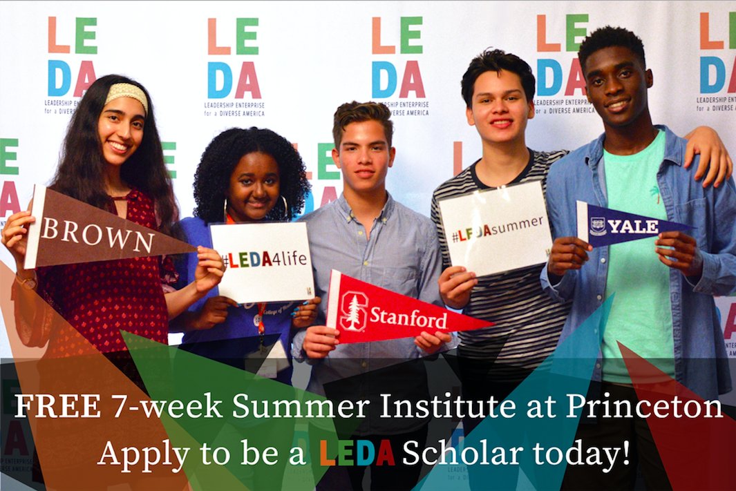 LFHS_College's tweet photo. Attention @losfresnoshigh Juniors, apply to be #LEDAScholar and participate in a COMPLETELY FREE seven-week summer program at @Princeton
University! #Classof2025
Apply at: https://t.co/TI92viBlCa
Deadline is 12/12/2023 https://t.co/J8vfwAtckb