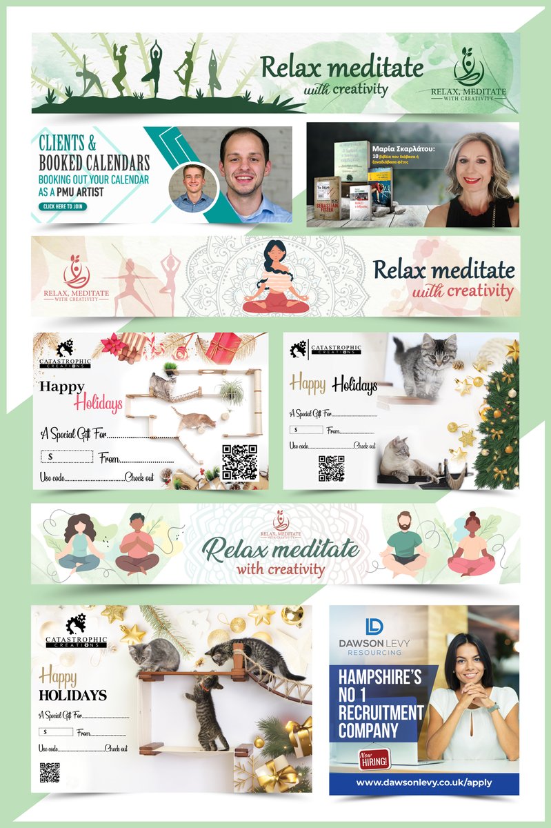 D_CloudDigital's tweet photo. This multiple social media design was prepared for a contest on a freelance platform. The design focuses on creative solutions.

For Full project View: https://t.co/mQl1hw0vhp

#banner #bannerdesign #socialmedia #printbanner #socialmedia #moderndesign #advbanner #postcarddesign https://t.co/FHjfXNRejW