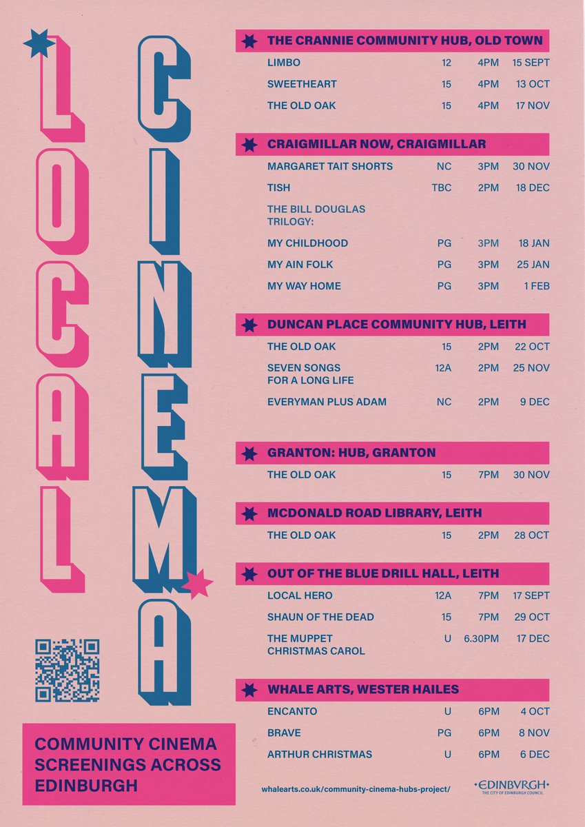 MuirTiki's tweet photo. Edinburgh - sharing this again to remind you to go see some #localcinema at a community hub near you! 

Thoroughly enjoyed the screening of Shaun of the Dead and themed meal @ootbdrillhall on Sunday. I even won a bag of treats for coming last in the spooky movie quiz! 🤠🎃 https://t.co/ncBp1kI1sF