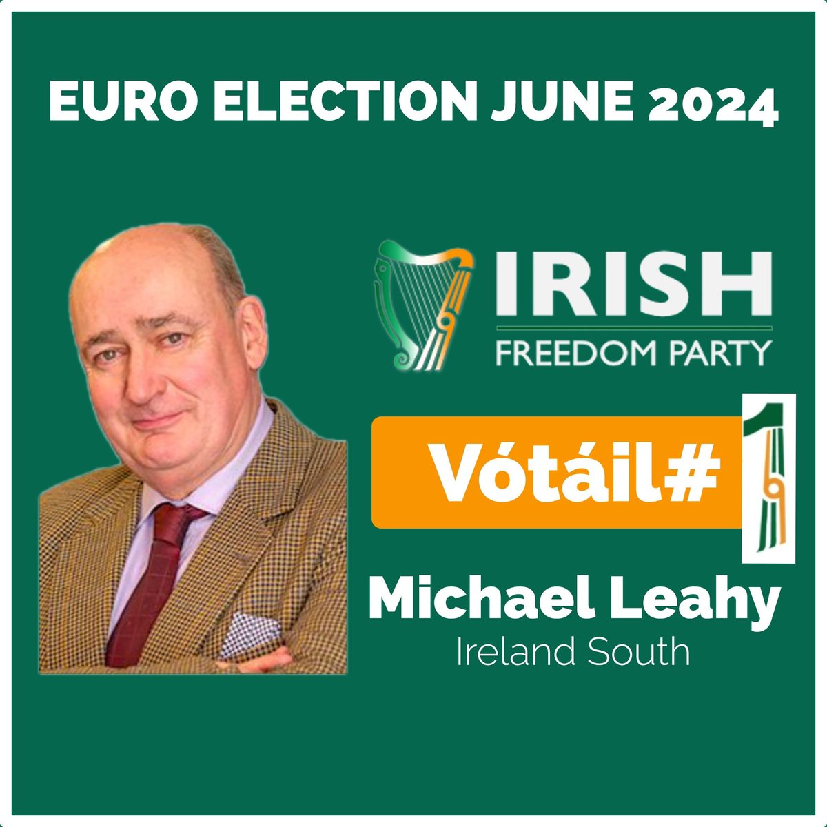 IrexitFreedom's tweet photo. There is another way. Vote for @LeahyMaleahyml  #Irishfreedom https://t.co/Ix8UrbeQiq