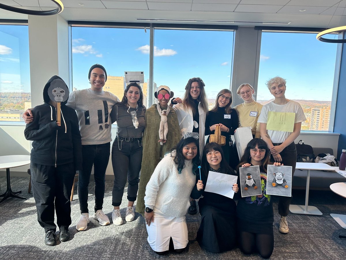 Dev Area at Yale had some excellent psychological phenomena Halloween costumes...I spy Sally and Anne, wire mother/mesh mother, a marshmallow...what do you see?