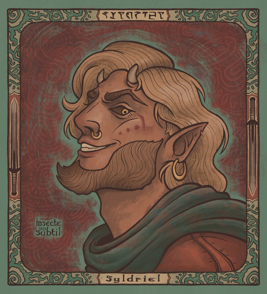 Say hi to Syldriel, my new OC from Morrowind :)) 

#art #digitalart #oc #originalcharacter #morrowindart #bosmer #woodelf