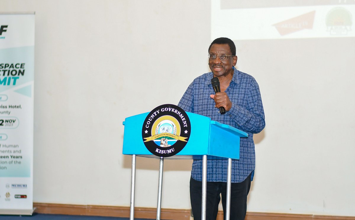 DefendersKE's tweet photo. "The Public Order Act, the Penal Code, chiefs authority act indicate that the character of the state has not changed. The way the character of the state acts when threatened is not the way it should be for innocent citizens."  #CSPS3
Siaya County Governor James Orengo highlighted in his speech delivered earlier today. 
@cff_kenya @thekhrc @MUHURIkenya @InformAction_KE @article19eafric
@PENKenya @CRECOKenya
@IMLU_org @nisisikenya
@CIVICUSalliance

#CSPS3
