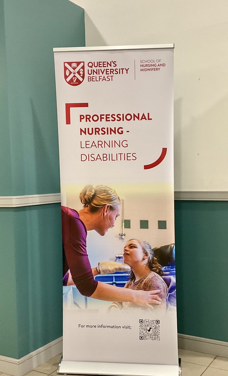 Our 3rd year students, and staff taking the opportunity to use #LDNurseDay to education other fields and professionals in @qubengagemhls_d about their important role. #ChooseLDNursing #InspireLDNursing @QUBelfast @QUBSONM @LDNursesNI @NIPEC_online @RcnLDForum @ukldcnn @CNO_NI