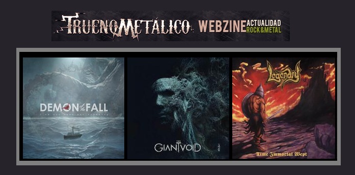 Tmetalicoweb's tweet photo. Algunos cds que recomiendo:

🇲🇽#DemonoftheFall - 24 min de progresividad épica y oscura, inspirado en Cthulhu-Lovecraft.
#TheGiantVoid - PowerM con Michael Ehré de GammaRay a la batería. 2º Lp espectacular.
🇺🇸#Legendry - Himnos de Heavy épico-clásico con melodías impresionantes. https://t.co/pJxpp3sTvk