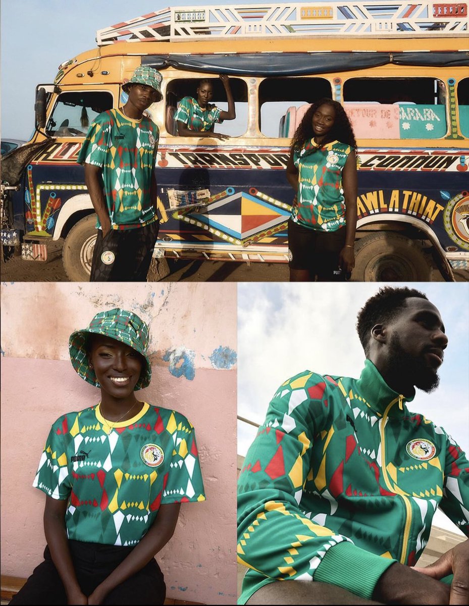 FootballSenegal's tweet photo. Senegal 🇸🇳  stylish mode https://t.co/1iGVA4EV7d
