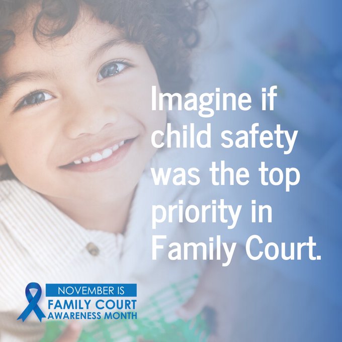 Judges in our #FamilyCourt systems around the globe hold an incredible about of potential in their hands to cultivate health and healing for the children throughout the United States and globe. 

November is #FamilyCourtAwarenessMonth #FCAM