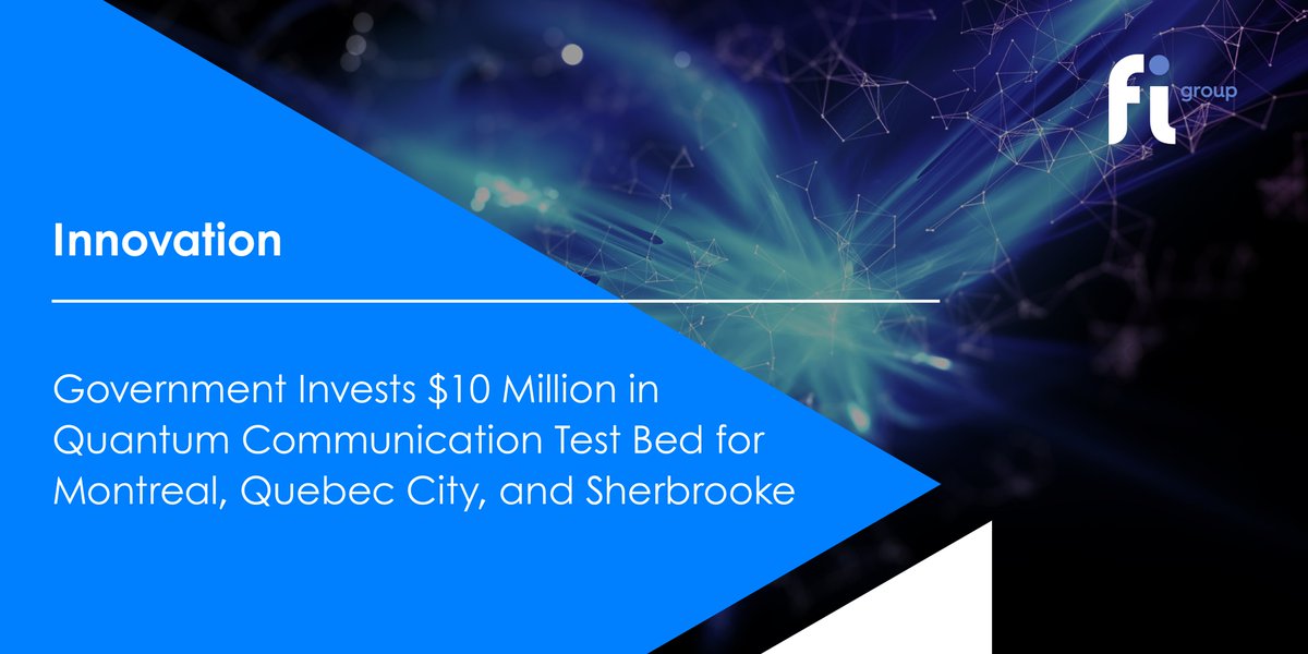 ⚛️ Quebec's Economy Minister invests $4M in Numana's quantum communication test bed, backed by $3.6M federal funding from Minister Soraya Martinez Ferrada. The $10M investment aims to accelerate business growth and drive Quebec's economy.

Read more: ca.fi-group.com/en/government-…