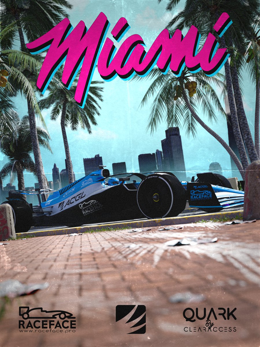 In partnership with <a href="/RaceFacePro/">RaceFace.Pro</a> we bring you new opportunities &amp; challenges in our F1 23 races coming soon🤩🔥

🏎Start: 7 Nov @ 20H30 (Track: Miami)
💰Prize pool: R1500
📝Sign up here➡️acgl.gg/f1-2023/t/1072…

Brought to you by: Quark by Clear Access | #clearaccess #quarkfast