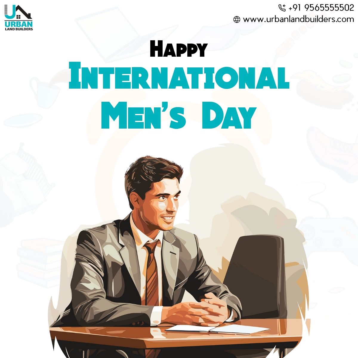 urbanbuilders99's tweet photo. Happy International Men’s Day to all the wonderful men who have helped shape our world into a better place. We appreciate your hard work and dedication.

#mensday #MensDay2023 #mensdayspecial #mensdayspecialtoday https://t.co/5evZ5CXKcF