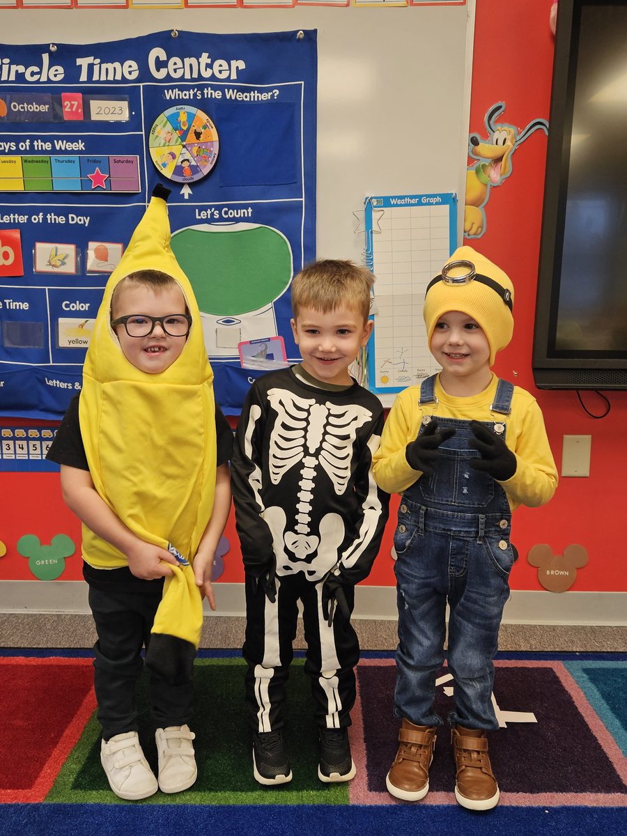 Hoping everyone had as good of a Halloween as AM preschool did!