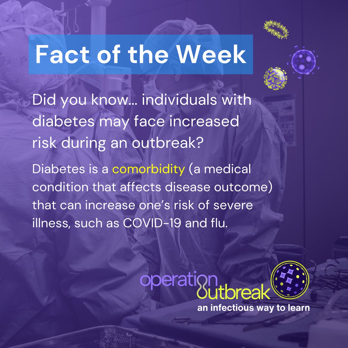 🩺💉When fighting any infectious disease, it’s important to have compassionate support and tailored healthcare interventions for those with comorbidities like diabetes. In context: buff.ly/3tTTWke #NDAM #DiabetesAwarenessMonth