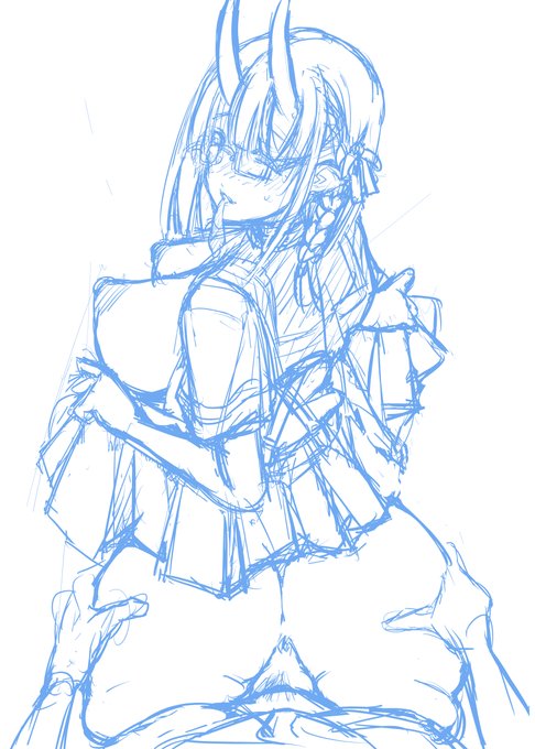 新しい何かに使うイラストと、今頃思いついたハロウィンイラストのラフできた

時間はないけどどっちかは仕上げたい( ' ω ` ) 