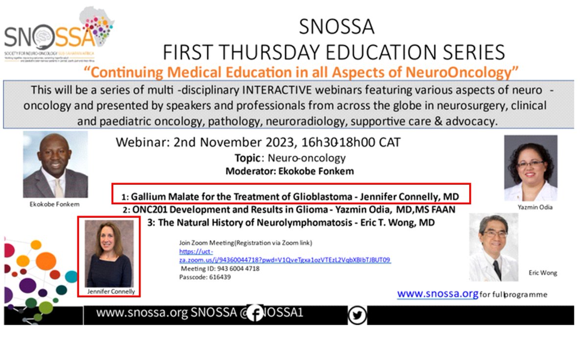 IQ-AI - Imaging Biometrics (@iqai_ib) on Twitter photo Tomorrow <a href="/JenConnellyMD/">Jen Connelly</a> will be giving her 6th presentation in 4 months at <a href="/SNOSSA1/">Society for Neuro-Oncology Sub-Saharan Africa</a>. This is her 1st international invitation to present how oral gallium maltolate is being used to combat GBM in <a href="/IQAI_IB/">IQ-AI - Imaging Biometrics</a>'s sponsored ph 1 clinical trial being conducted at <a href="/MCWCancerCenter/">MCW Cancer Center</a>. Tomorrow <a href="/JenConnellyMD/">Jen Connelly</a> will be giving her 6th presentation in 4 months at <a href="/SNOSSA1/">Society for Neuro-Oncology Sub-Saharan Africa</a>. This is her 1st international invitation to present how oral gallium maltolate is being used to combat GBM in <a href="/IQAI_IB/">IQ-AI - Imaging Biometrics</a>'s sponsored ph 1 clinical trial being conducted at <a href="/MCWCancerCenter/">MCW Cancer Center</a>.