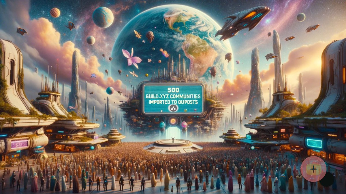 Outposts has officially imported over 500 <a href="/guildxyz/">Guild</a> communities and counting.

Follow the news of all your favorites.

Sign up for free here:
👉 outposts.io