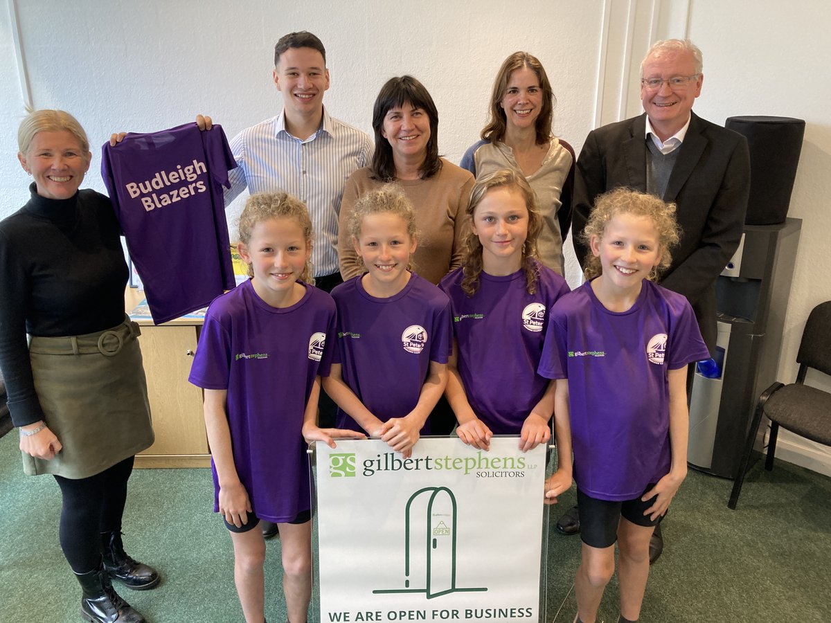 A big thank you to our local solicitors, Gilbert & Stephens, for sponsoring new shirts for our running team Thank you to Gayle Defries, Michael Garrett, Gazelle Hill, Kate Wheeler and Don Middlemost.