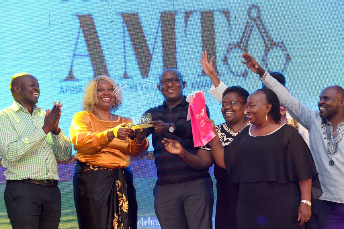 SafaricomPLC's tweet photo. We recently participated in the second edition of the Afrika Mashariki Transport Awards, an initiative of the Ministry of Transport in partnership with the @NationMediaGrp and Beacon of Hope Agency. https://t.co/a4qU0eG3Hs