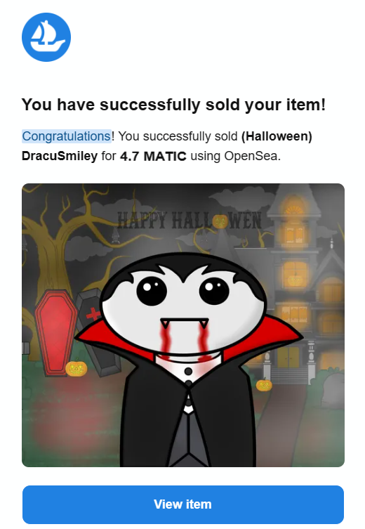 NFTSmileyy's tweet photo. ๐SOLD !!!๐
-Thanks you very much @Dedicated_Degen and @kriptoeKiezr for your purchase to celebrate Halloween, I hope you have a merry Halloween. ๐โค
-Donโt hesitate to go follow them they are really cool, they are goats. ๐โค
#SmileyFamily https://t.co/4qcdgXI2in