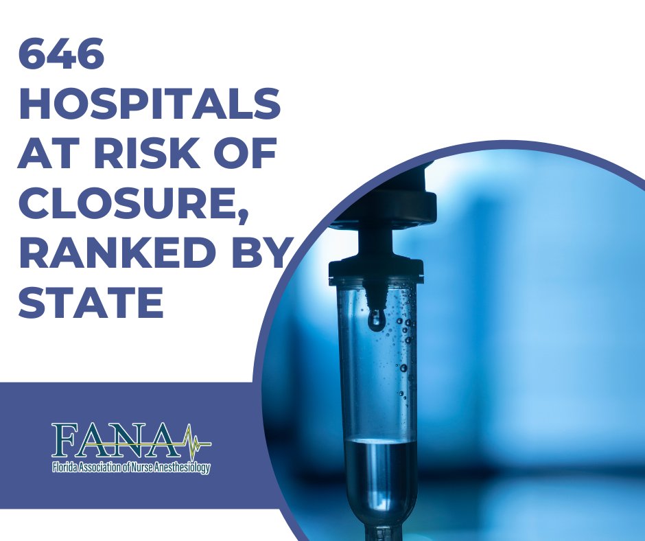 FLCRNA's tweet photo. CRNAs are the solution to affordable and safe anesthesia care in Florida’s rural communities, preventing closures due to high costs. ⏬⏬⏬

https://t.co/3f0CnJooZM https://t.co/l733hIqnkt