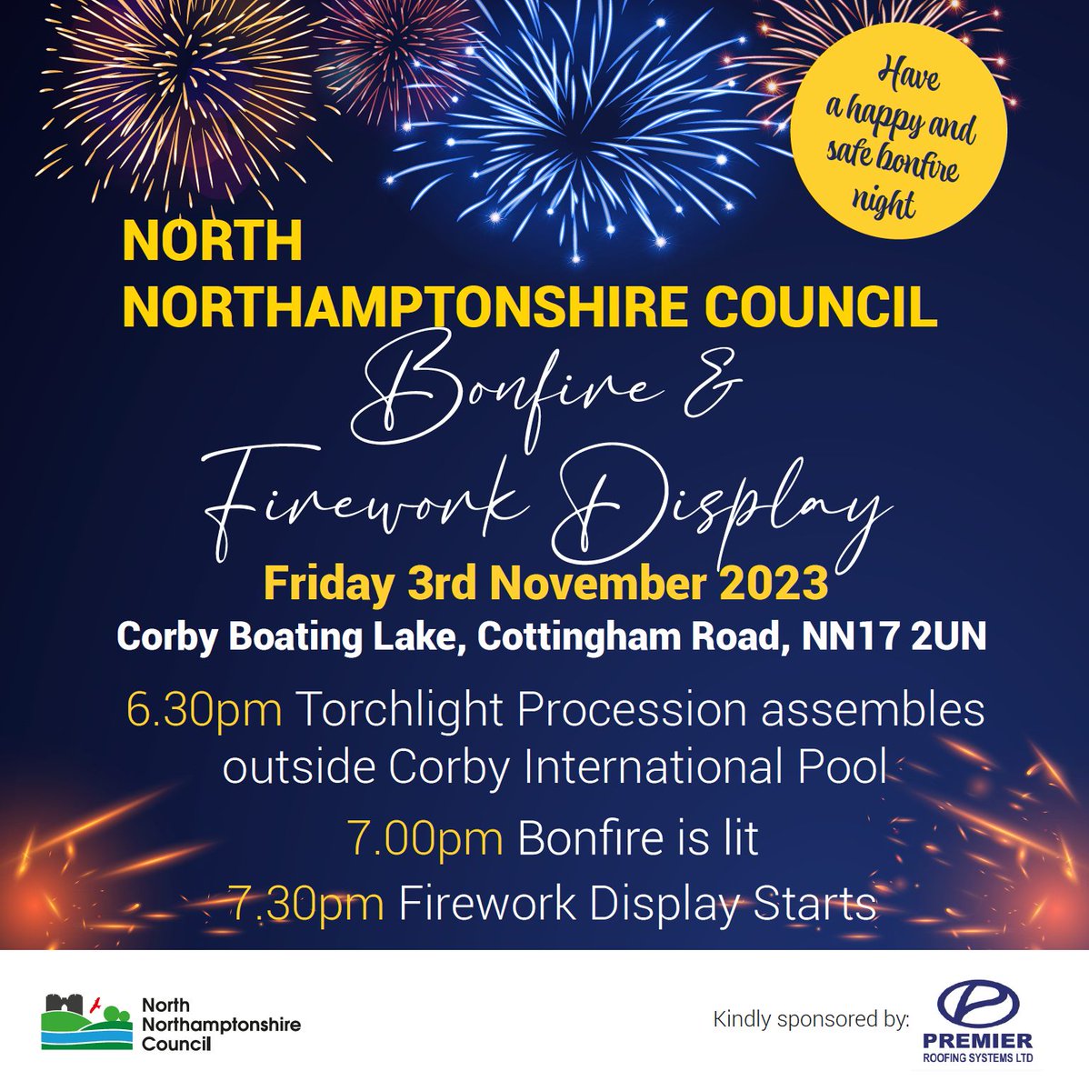 Coming along to the annual Corby Fireworks display this Friday? #Discovernorthamptonshire #UKSPF #wherenext @Nnorthantsc @Westnorthants