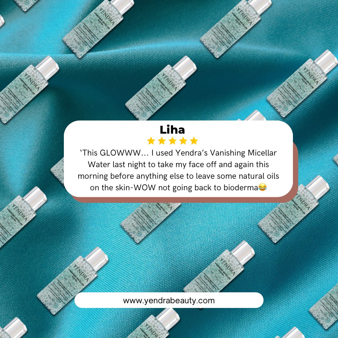 Yendra’s Vanishing Micellar Water for that post-prep glow⚡️✨🐎

If you’ve recently tried our first product line, we’d love to hear your thoughts! Email us at support@yendrabeauty.com ✨💌

#yendrabeauty #vanishingmicellarwater #lintfreepads #sensitiveskin #skinbarrierrepair