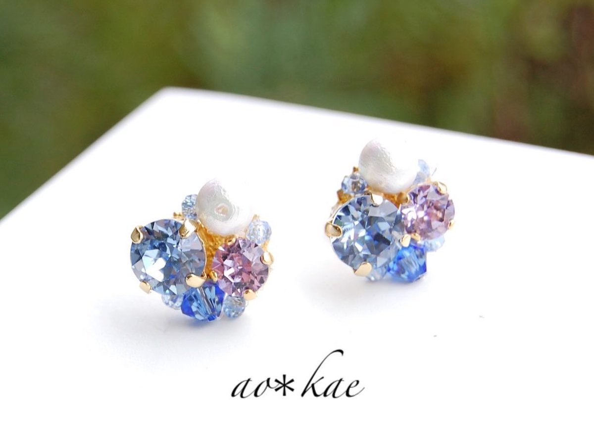 cakr1258's tweet photo. コロンとクリスタルのポストアクセサリー
クリマに向けて増やそうと思います𓅫
#aokae https://t.co/DfmK11oMpu