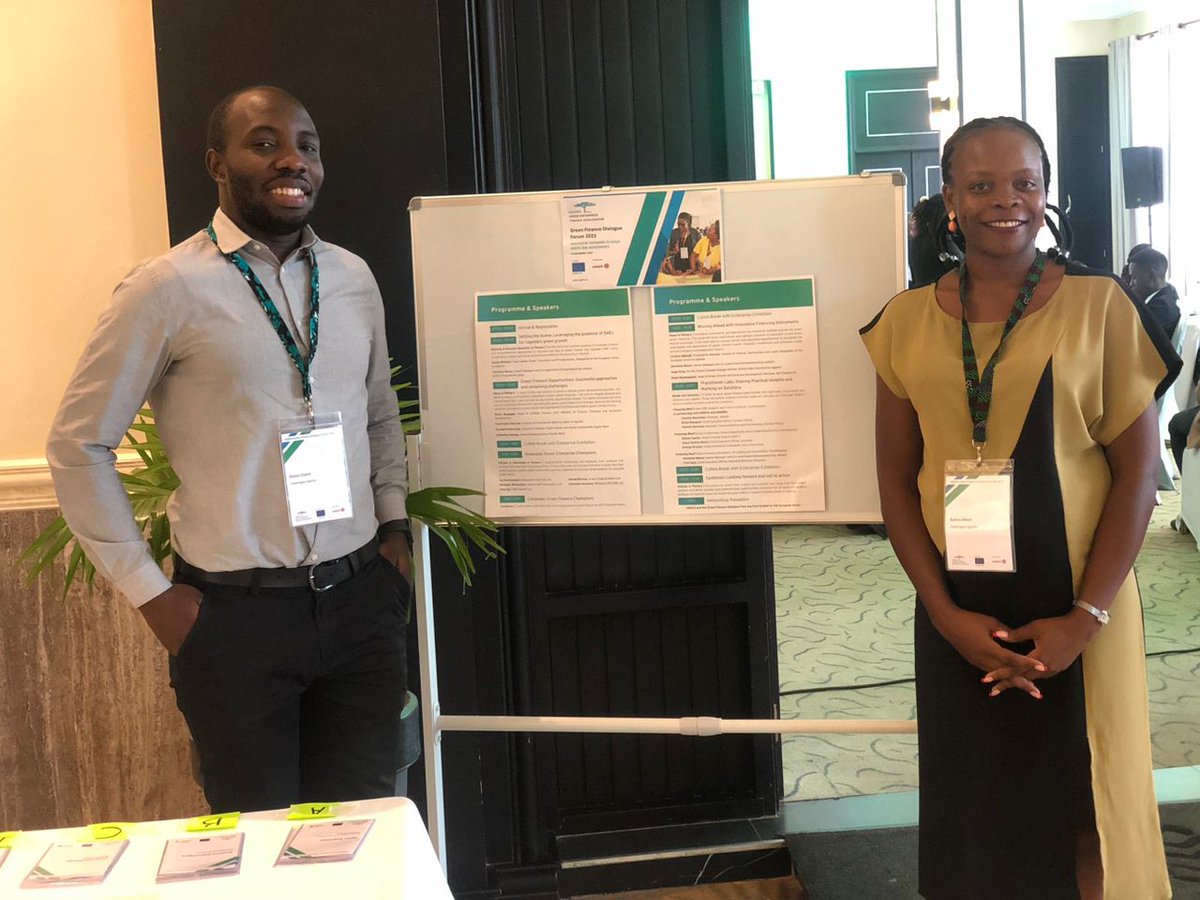 Challenges_UG's tweet photo. Today, we joined @ugefa_eu for the Green Finance Dialogue Forum that is being held at Mestil, centered around the theme: "Innovative Pathways to Scale Green SME Investments."
#GFDF23 #ScaleGreenSMEInvestments #GreenFinance
@EUinUG @Finding_XY https://t.co/7JomcfzP3L