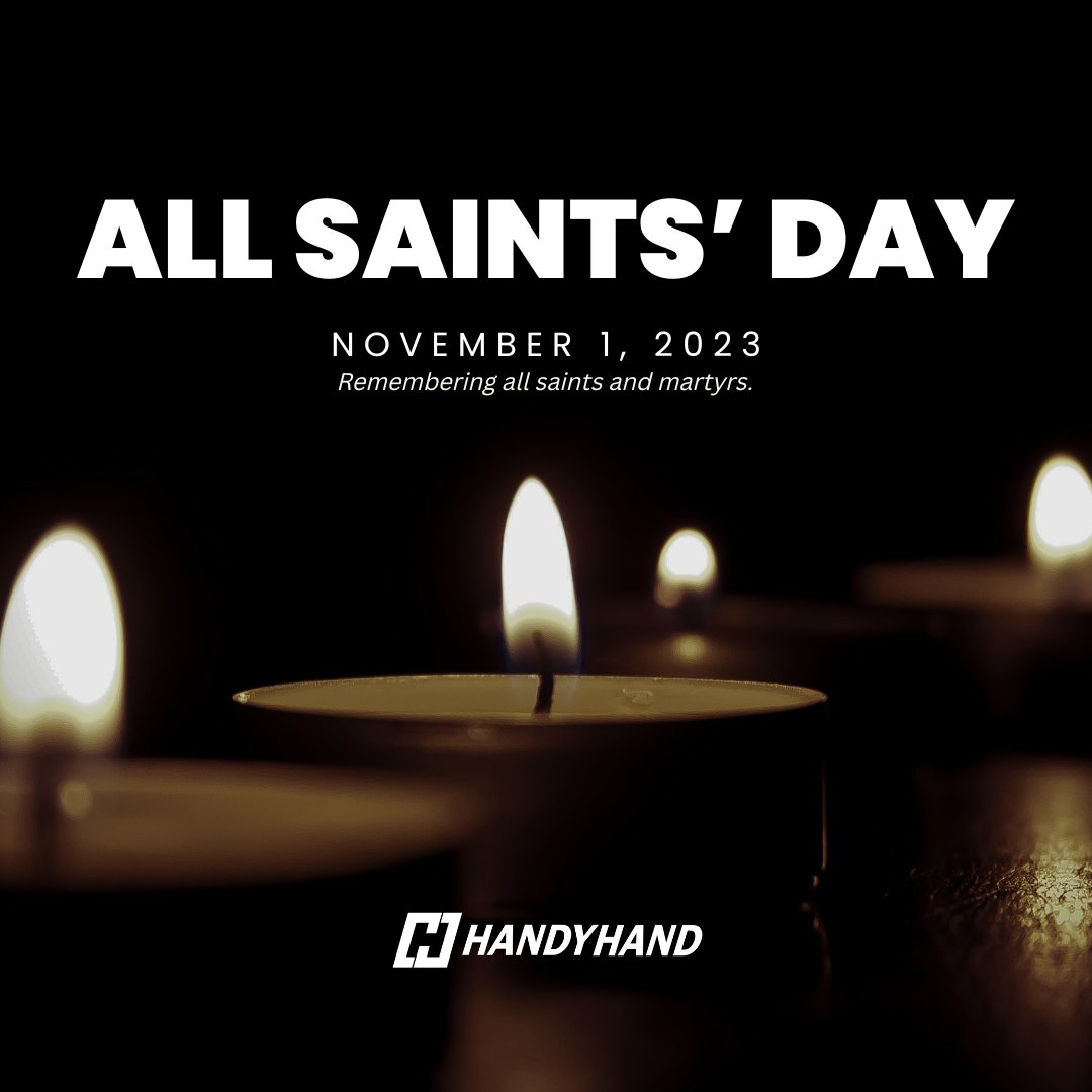 myhandyhand's tweet photo. This All Saints' Day, let us honor the light within and celebrate the inspirational legacies of those who've gone before us. 🕯️🙏 #AllSaintsDay #handyhandtrading https://t.co/hLuJJr5PN9