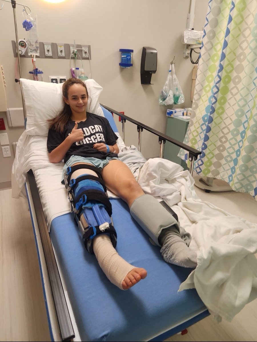 ACL tear was definitely not in my plans, but sometimes, God writes our stories a little differently than we anticipated. Thankfully, I have an amazing  PT (who also happens to be one of FC Dallas' physical therapists) &amp; know I will come back even stronger.