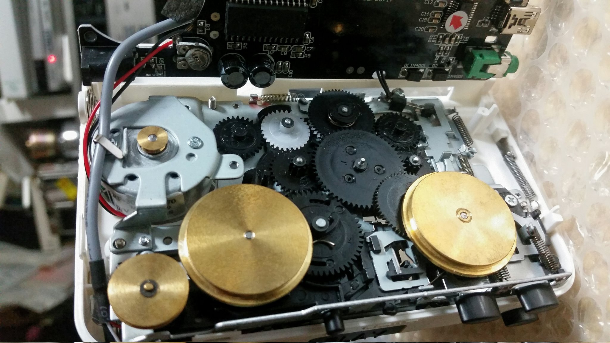 【ジャンク品】HITACHICP-55R カセットプレーヤー ハードオフ ジャンク修理チャレンジ ポータブルカセット