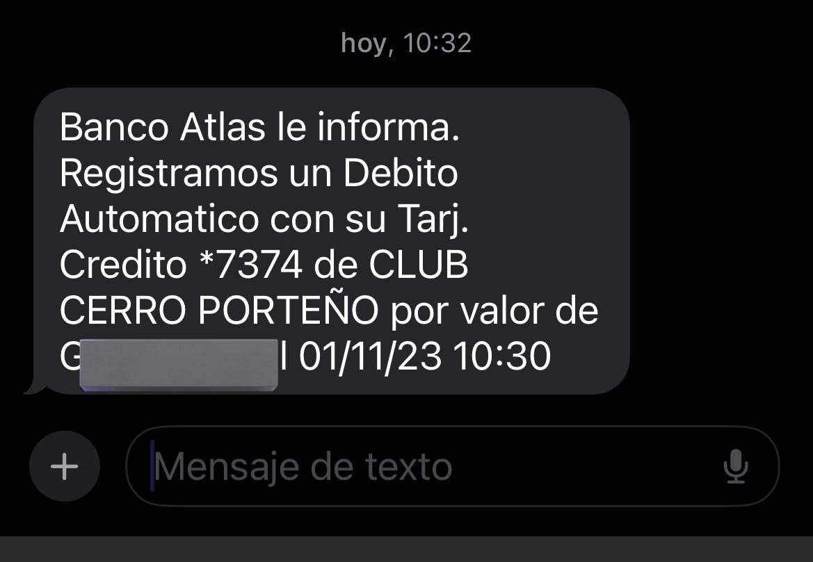 Un beneficio nio no tengo como socio del interior <a href="/CCP1912oficial/">Club Cerro Porteño</a>
Si quiero irme a la cancha gasto 10 veces más del precio de entrada solo en combustible y peaje 
Descuentos en camisetas? Olvidate, solamente en Asunción 
Cuando mucho un obsequio a fin de año recibo 
Sigue