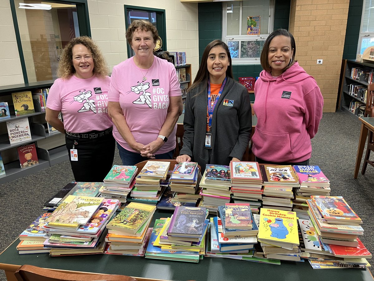 TPSProud's tweet photo. Thanks to Owens Corning for donating 261 books to Escuela SMART Academy for students to take home and read! #TPSProud #OCGivesBack https://t.co/4dBmLXSgdX