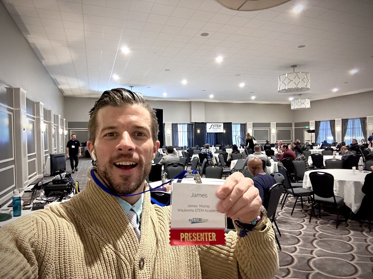 edUcation_frwd's tweet image. 🎉 Feels AMAZING to be back! 🙏🏾

Welcome to the @STEMForward #sySTEMnow 20th Anniversary Conference - where GREATNESS isn’t born… it’s AMPLIFIED🛜

“Breaking STEM Barriers” daily 🤝

#STEM #PBL #ProjectBasedLearning #Robotics #Engineering #Collaboration @STEM_Saratoga 🙏🏾