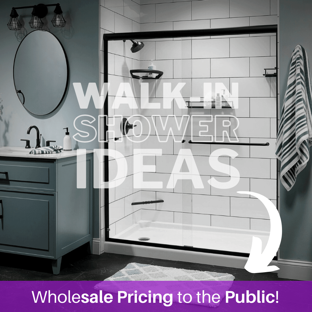 🛠️ Why Pay More When You Can Pay Wholesale? 🛠️ We're excited to offer wholesale pricing to the public for our walk-in shower and bathroom remodeling services. 📆 Schedule your free in-home estimate now and unlock incredible savings! #WholesaleDeal #ApexSavings